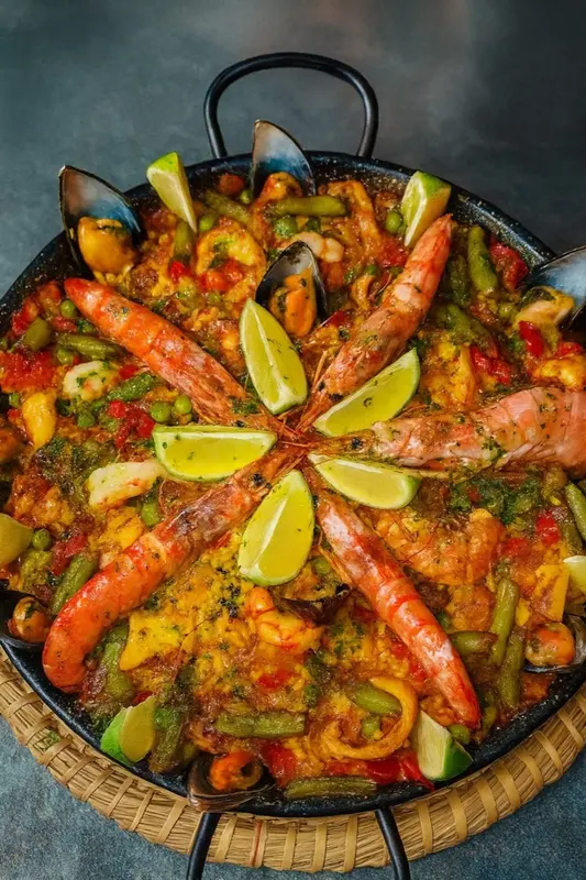 Meeresfrüchte-Paella (2 Personen)